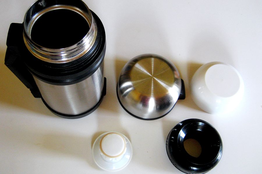 Gourde sport en salle de fitness